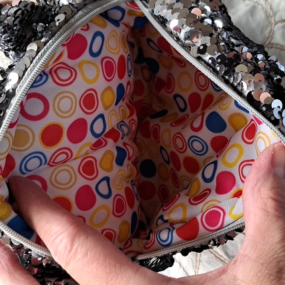 Cute Ty Kitty Cat Flip sequin purse - Picture 6 of 11